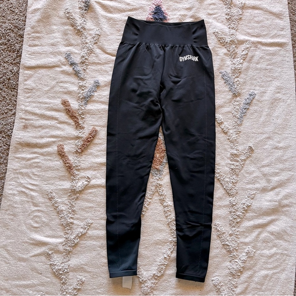 Gymshark Black DRY tech Leggings workout gym womens size small S